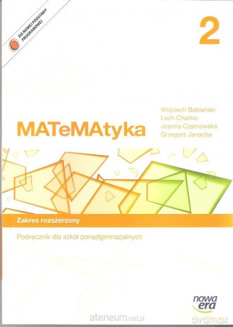 Matematyka LO 2 ZR Podr. w.2013 NE [KSIĄŻKA]