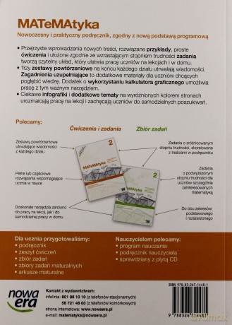 Matematyka LO 2 ZR Podr. w.2013 NE [KSIĄŻKA]