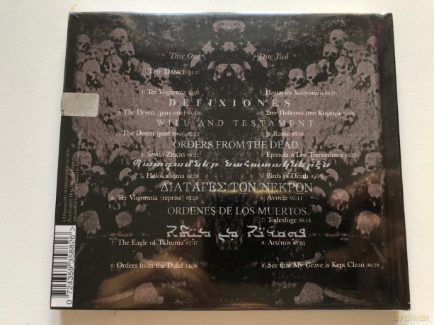 Diamanda Galas: Defixiones Will and Testament [2CD]