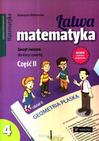 Matematyka SP 4/2 Łatwa matematyka ćw [KSIĄŻKA]