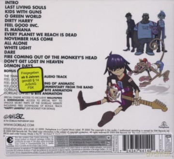Gorillaz: Demon Days+Dvd [2CD]
