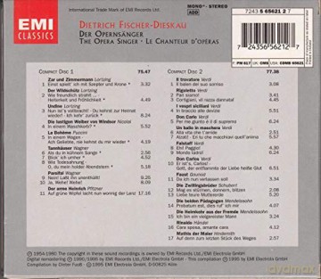 Dietrich Fischer-Dieskau: Der Opernsanger [2CD]