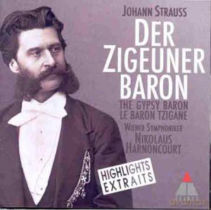 Johann Strauss: Der Zigeunerbaron/Harnoncourt [CD]