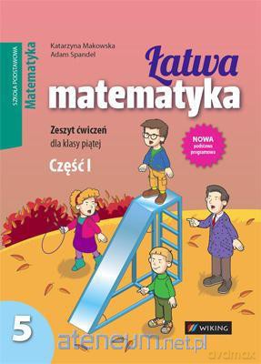 Matematyka SP 5/1 Łatwa matematyka ćw [KSIĄŻKA]