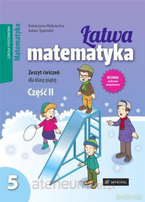 Matematyka SP 5/2 Łatwa matematyka ćw [KSIĄŻKA]