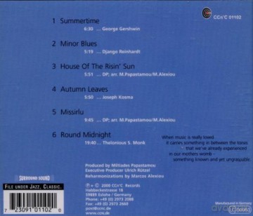 Mitiades Papastamou and Marcos Alexiou: Dialogue Blue [CD]