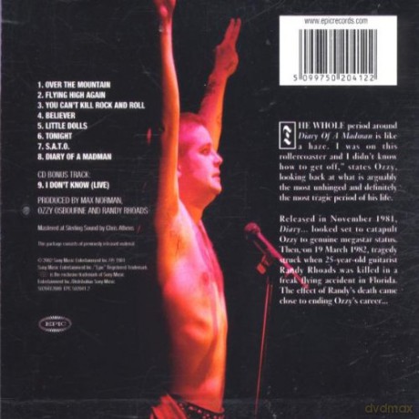 Ozzy Osbourne: Diary of a Madman [CD]