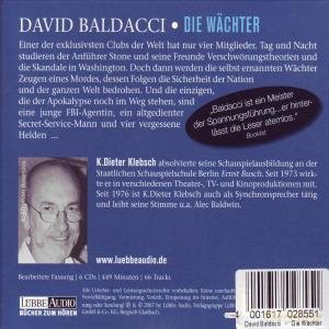 David Baldacci: Die WChter [CD]
