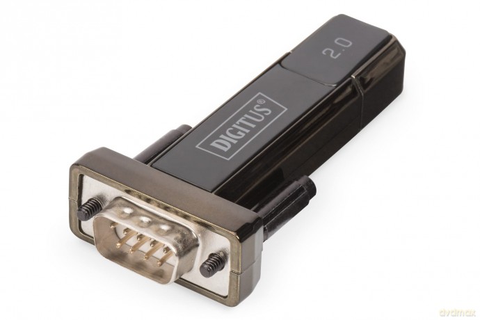 Assmann: Digitus 9m Usb 2.0 To Dsub Serial Converter [CD]