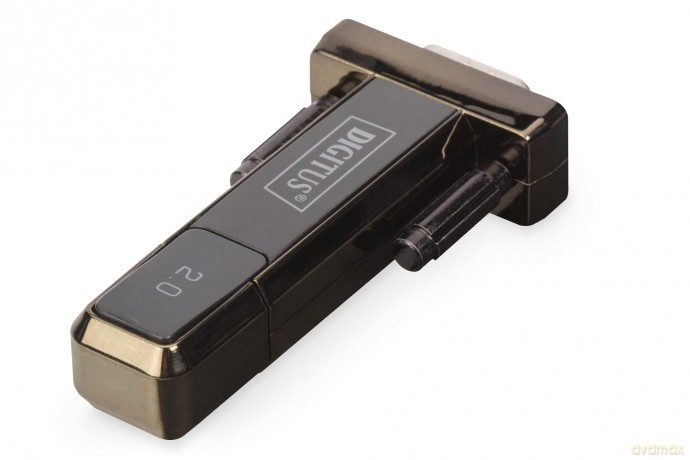 Assmann: Digitus 9m Usb 2.0 To Dsub Serial Converter [CD]