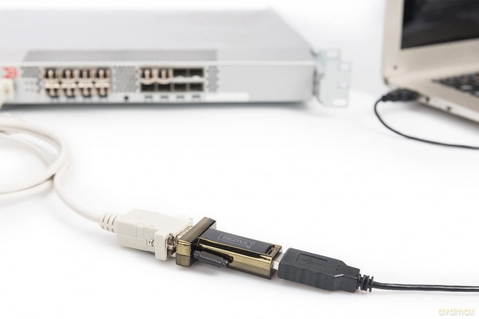 Assmann: Digitus 9m Usb 2.0 To Dsub Serial Converter [CD]