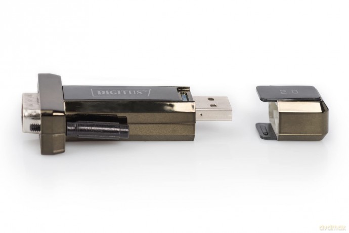 Assmann: Digitus 9m Usb 2.0 To Dsub Serial Converter [CD]