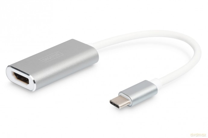Grafikadap.Usb 3.0 Typ: Digitus Da70836 Adattatore Video Hdmi 4k - Usb 3.0 Tipo C [CD]