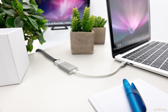 Grafikadap.Usb 3.0 Typ: Digitus Da70836 Adattatore Video Hdmi 4k - Usb 3.0 Tipo C [CD]