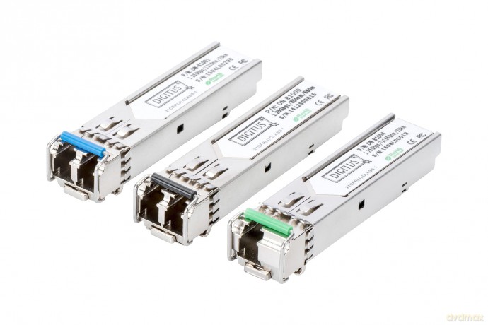 Sfp Modul 1,25gbps Sm.D. 20km: Digitus Dn81001 Modulo Mini Gbic Singlemode, Lc Duplex 1000base-Lx, 1310nm [CD]