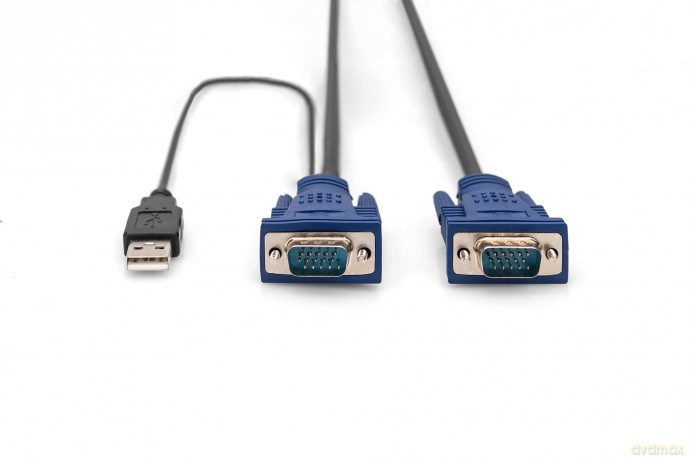Assmann: Digitus Ds-19231 Keyboard Video Mouse Cable - Kvm Cables [CD]