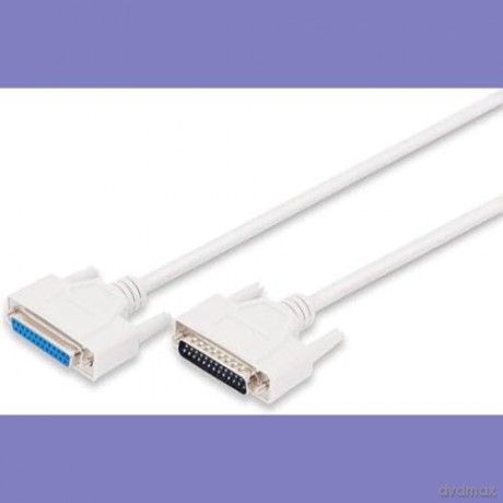 Daten Kab.Ser. 25st<>Bu 2m: Digitus Lp113 Cavo Per Prolunga Pressofuso, Viti Lunghe, 25 Poli Maschio/Femmina, 2 M [CD]