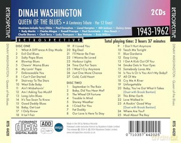 Dinah Washington: Dinah Washington: Queen Of The Blues [CD]