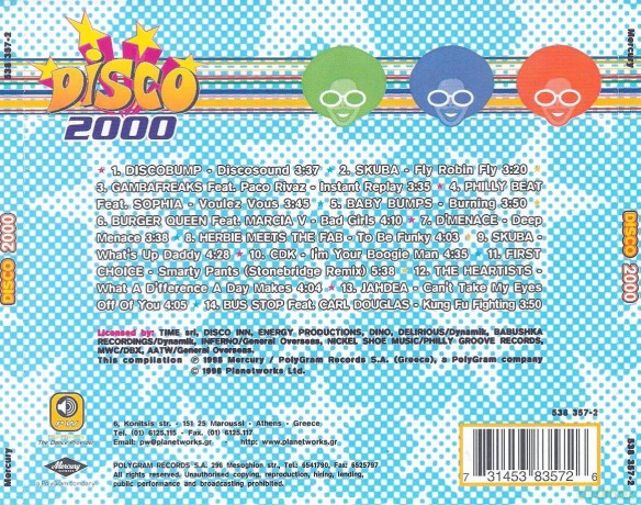 Disco 2000 [CD]