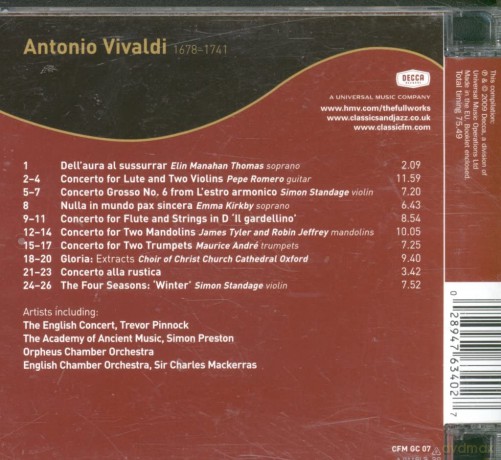 Discover...Vivaldi [CD]