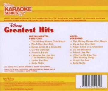 Disney's Greatest Hits [CD]