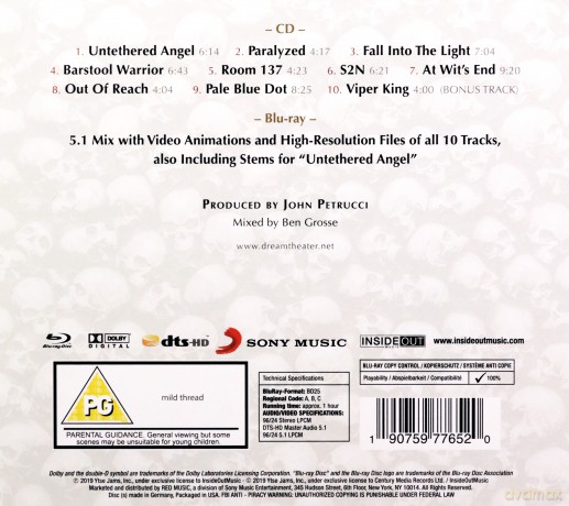 Dream Theater: Distance Over Time [CD]