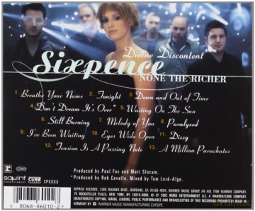 Sixpence None The Richer: Divine Discontent [CD]