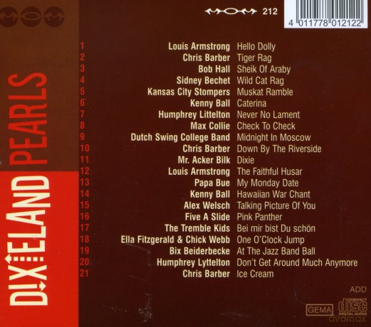 Dixieland Pearls [CD]