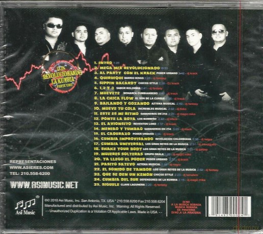 Djs Revolucionando La Kumbia Parte Uno [CD]