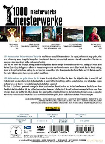Documentary: Documentary - 1000 Masterworks - National Gallery Oslo - Norway [CD]