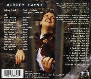 Aubrey Haynie: Doin' My Time [CD]