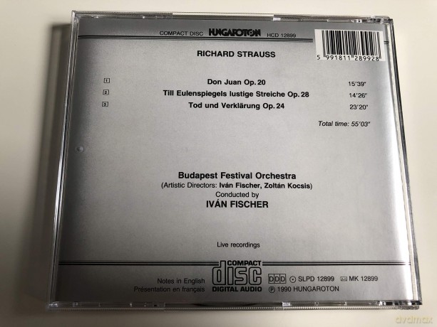 Richard Strauss: Don Juan, Till Eulenspi [CD]