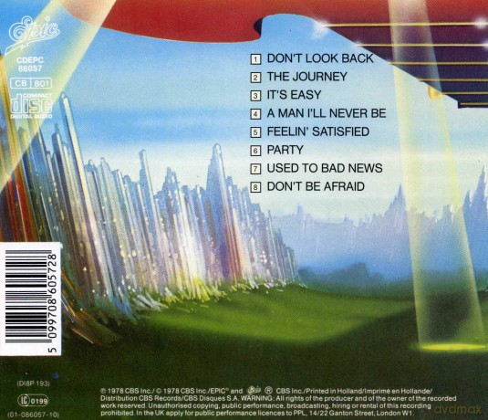 Boston: Don't Look Back [CD]