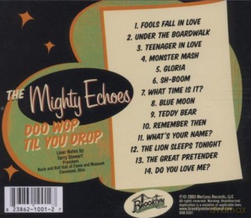 Mighty Echoes: Doo Wop Till You Drop [CD]