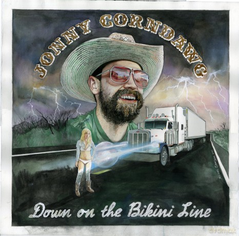 Jonny Corndawg: Down on the Bikini Line [CD]