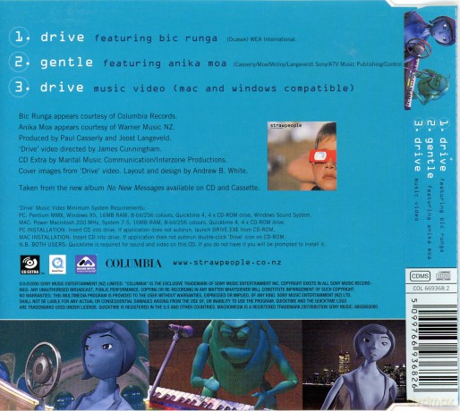 Strawpeople: Drive [CD]