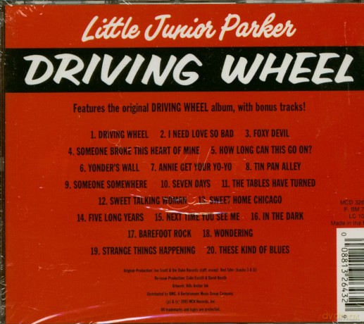 Junior Parker: Driving Wheel [CD]