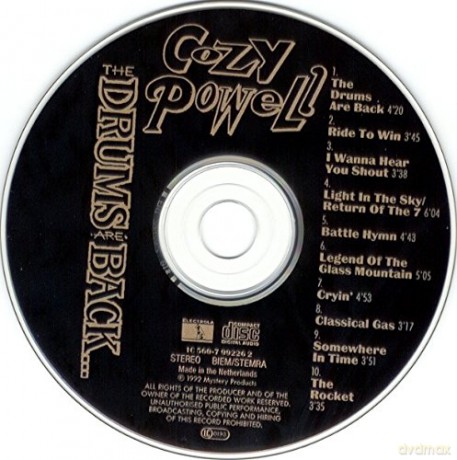 Cozy Powell: Drums Are Back [CD]