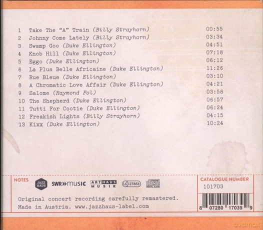 Duke Ellington: Duke Ellington Orchestra March 67 [CD]