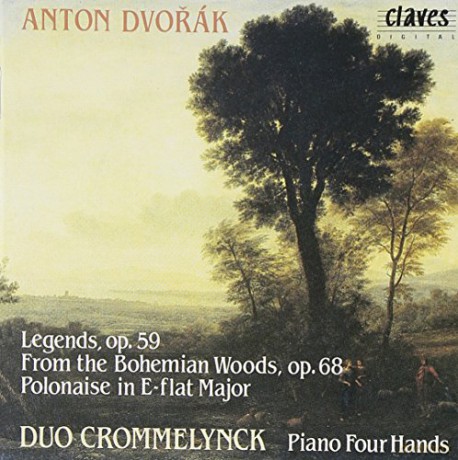 Antonin Dvorak: Dvorak: Works for Piano Four Hands 1, Ten Legends, Bohemian Woods, Polonaise [CD]