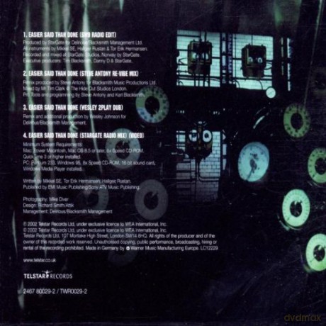 Stargate: Easier Said Than Done [CD]
