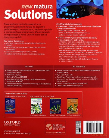 Matura Solutions N Pre-inter. 2E SB+Exam Brochure [KSIĄŻKA]