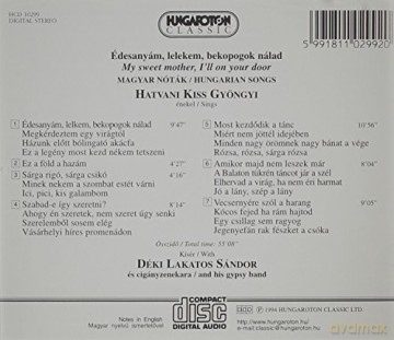 Balazs: Edesanyam Lelkem Bekopogok Nalad [CD]