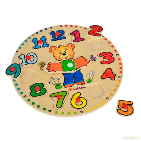Eichhorn: Eichhorn 100005408Puzzle Da Completare, Mix E Match, Puzzle Con 30Connettori Parti, 26X 22Cm, 100% Certificate Fsc Compensato Di Tiglio [CD]