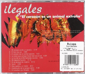 Ilegales: El Corazon Es Un Animal Extran [CD]