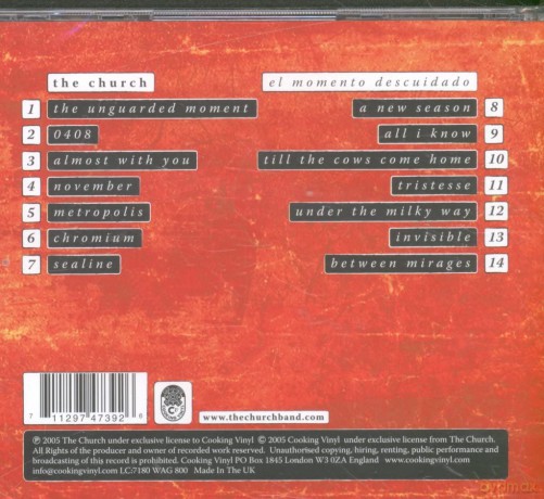 Church: El Momento Descuidado [CD]