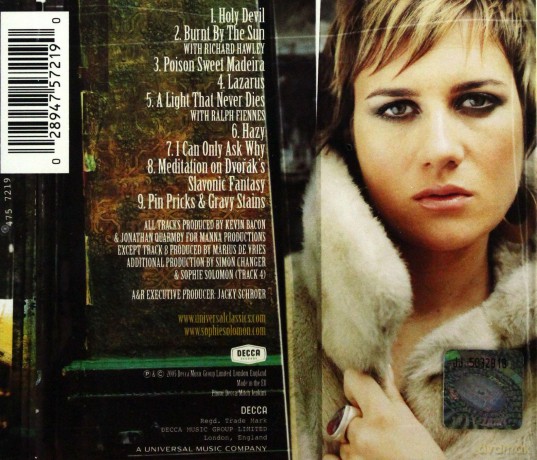 Sophie Solomon: Poison Sweet Madeira [CD]
