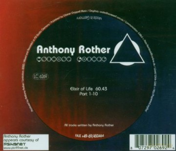 Anthony Rother: Elixer Of Life [CD]