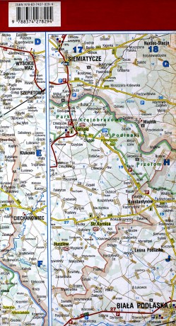 Mazowieckie dla zawodowców TIR mapa samochodowa [KSIĄŻKA]