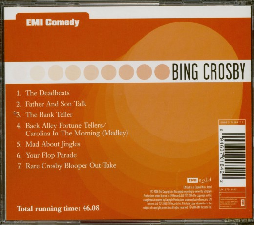 Bing Crosby: Emi Comedy: Bing Crosby [CD]